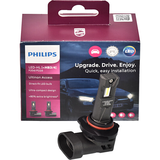 Автолампа Philips Ultinon Access HB3 / HB4 P20d/P22d 20 W 11005U2500CX