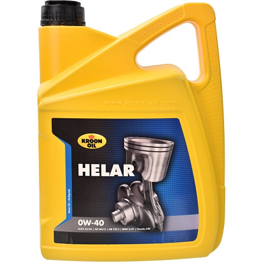 Моторное масло Kroon Oil Helar 0W-40 5 л на Subaru XT
