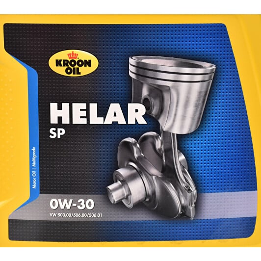 Моторное масло Kroon Oil Helar SP 0W-30 5 л на Opel Ampera