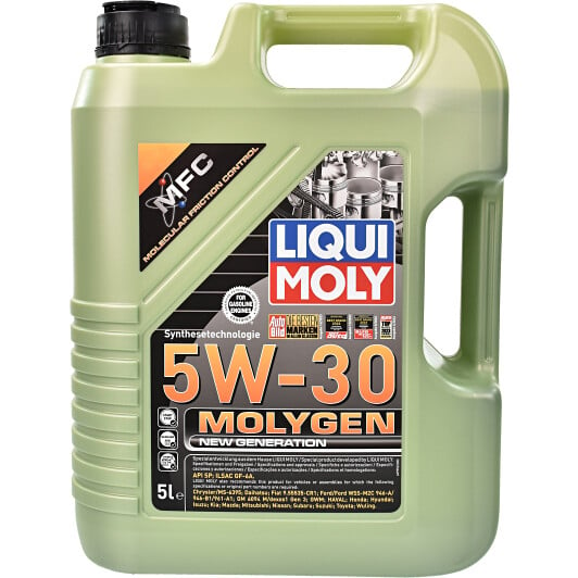 Моторна олива Liqui Moly Molygen New Generation 5W-30 5 л на Volvo 780