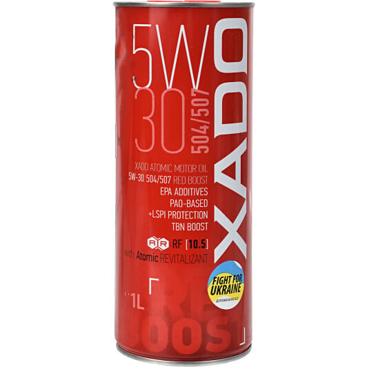 Моторна олива Xado Atomic Oil 504/507 Red Boost 5W-30 1 л на SAAB 9-5