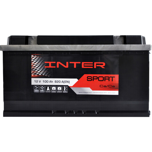Акумулятор Inter 6 CT-100-L Sport 4820219073963