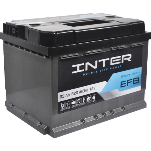 Аккумулятор Inter 6 CT-63-L EFB 4820219075400