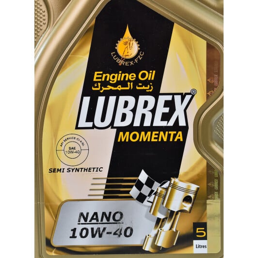 Моторное масло Lubrex Momenta Nano 10W-40 5 л на Seat Cordoba