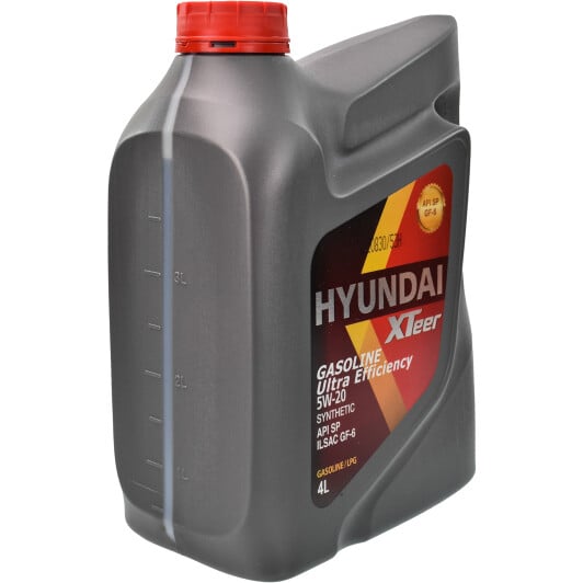 Моторное масло Hyundai XTeer Gasoline Ultra Efficiency 5W-20 4 л на Hyundai Coupe