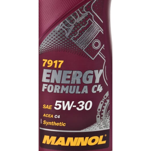Моторное масло Mannol Energy Formula C4 5W-30 1 л на SAAB 900