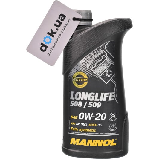 Моторное масло Mannol O.E.M. Longlife 508/509 0W-20 1 л на Opel Tigra