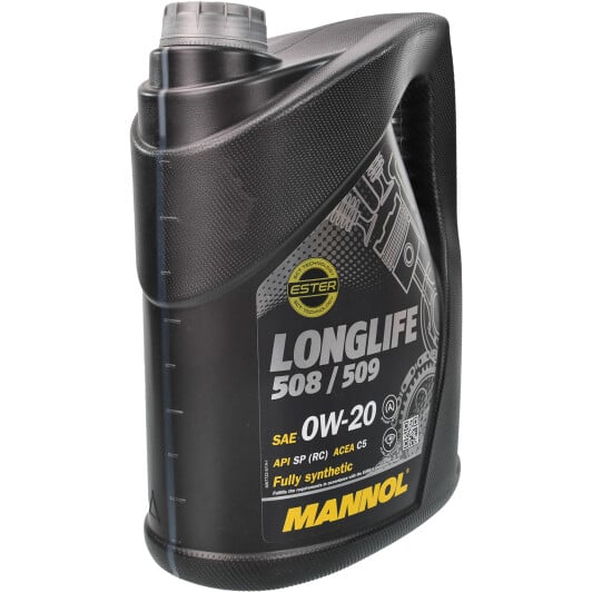 Моторное масло Mannol O.E.M. Longlife 508/509 0W-20 5 л на Fiat Tipo