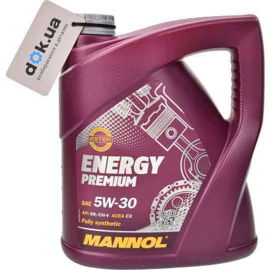 Моторное масло Mannol Energy Premium 5W-30 4 л на Ford C-MAX