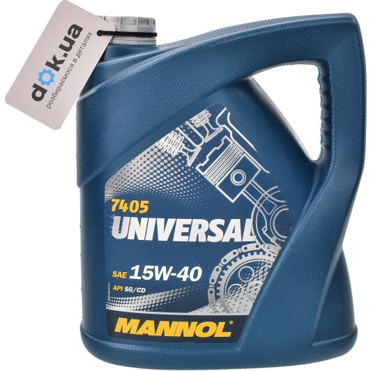 Моторное масло Mannol Universal 15W-40 3 л на Audi 80