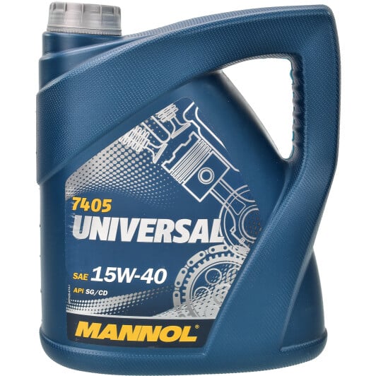 Моторное масло Mannol Universal 15W-40 3 л на Ford Fiesta
