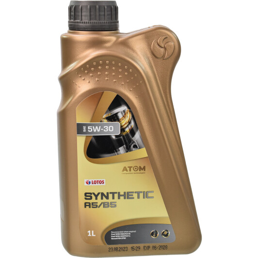Моторное масло LOTOS Synthetic A5/B5 5W-30 1 л на Lada 2110