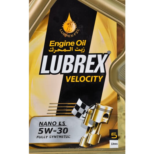 Моторное масло Lubrex Velocity Nano LS 5W-30 5 л на Citroen C3