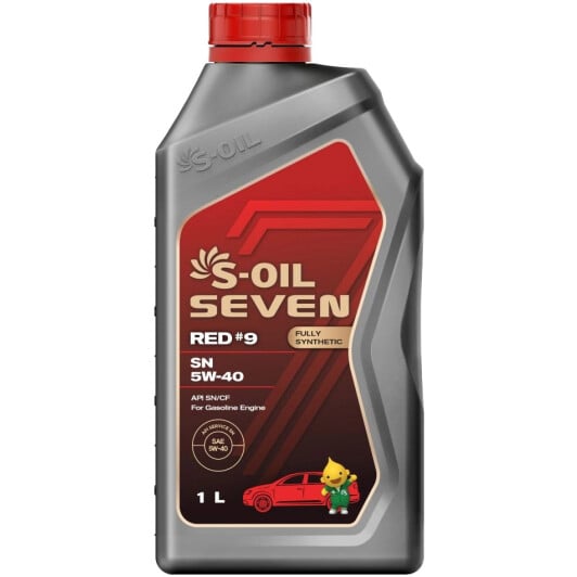Моторное масло S-Oil Seven Red #9 SN 5W-40 на BMW 6 Series
