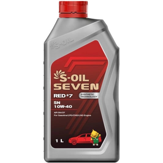 Моторна олива S-Oil Seven Red #7 SN 10W-40 1 л на Nissan 200 SX