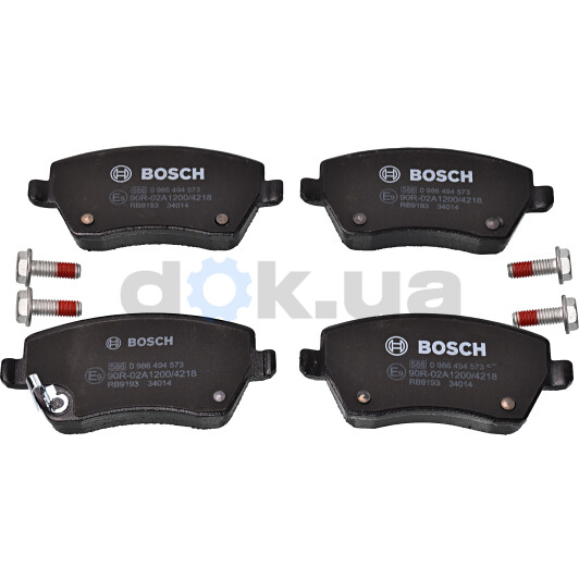 Тормозные колодки Bosch 0 986 494 573