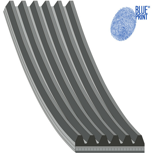 AD06R1387 Blue Print Поліклиновий ремінь