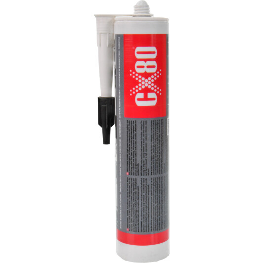 CX80 Silicone Profesional черный формирователь прокладок, 310 мл (310BK) 310 г