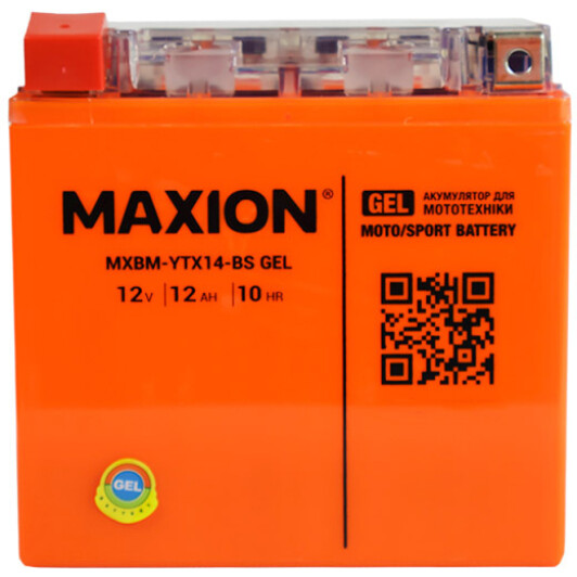 Аккумулятор Maxion 6 CT-14-L MXBM-YTX14-BSGEL