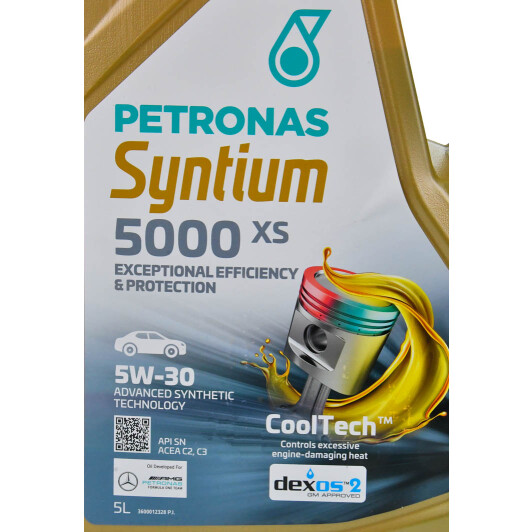 Масло Petronas Syntium 5000 XS 5W-30 5 л на Isuzu Rodeo