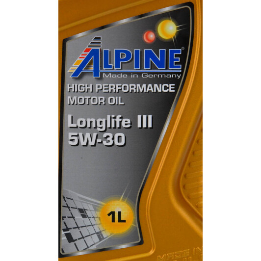 Олива Alpine Longlife III 5W-30 1 л на Isuzu Rodeo
