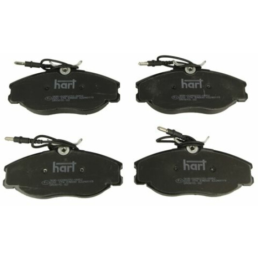 Гальмівні колодки Hart 220174 для Peugeot 406