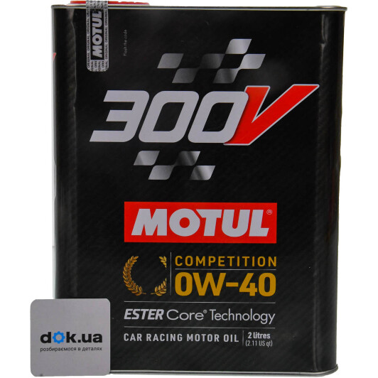 Масло Motul 300V Competition 0W-40 на Porsche Cayenne