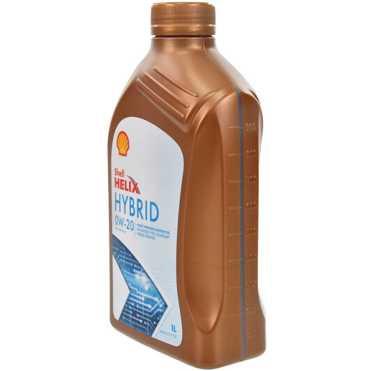 Масло Shell Helix Ultra Hybrid 0W-20 1 л на Porsche Cayenne