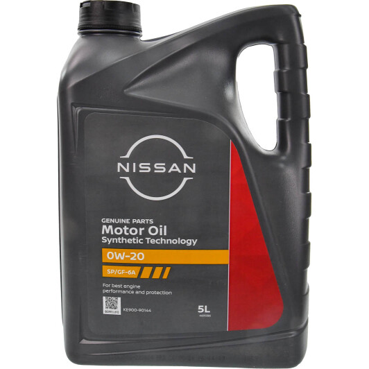 Олива Nissan / Infiniti Motor Oil SP/GF-6A 0W-20 5 л на Mitsubishi Pajero