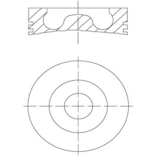 Поршень двигуна Mahle 061 PI 00110 000