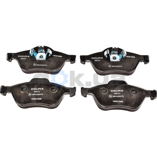 LP2252 Delphi Тормозные колодки