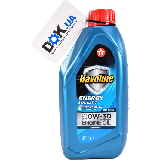 Моторное масло Texaco Havoline Energy 0W-30 1 л на Lexus RX