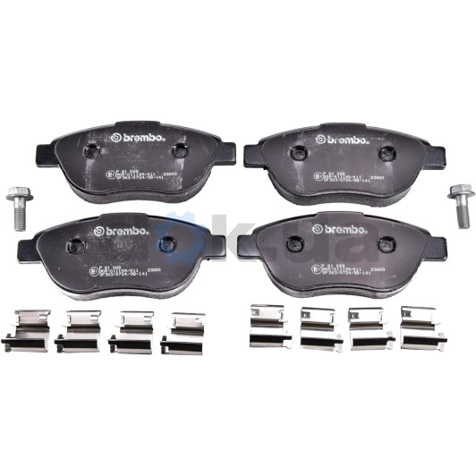 P 61 068 Brembo Тормозные колодки