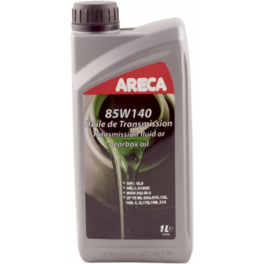 Areca GL-5 85W-140 (1 л) трансмиссионное масло 1 л