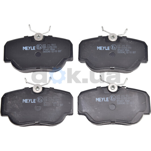 Тормозные колодки Meyle 025 210 5517 для Mercedes 190