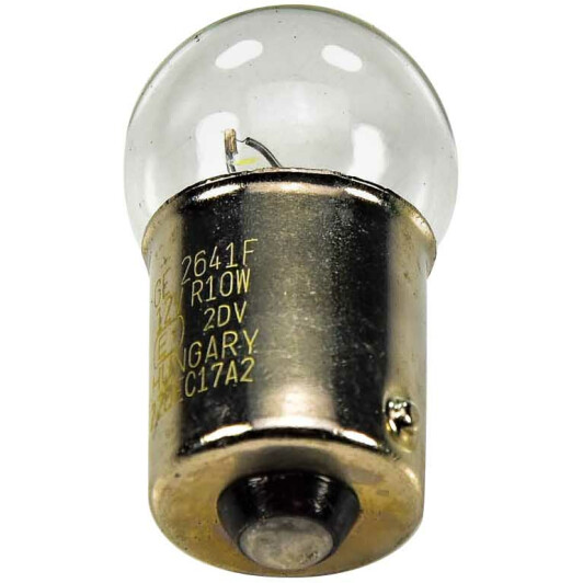 Автолампа General Electric Electric Basic R10W BA15s 10 W прозрачная 2641