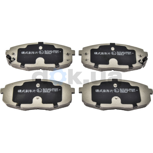 Гальмівні колодки Ashika 50-K0-009