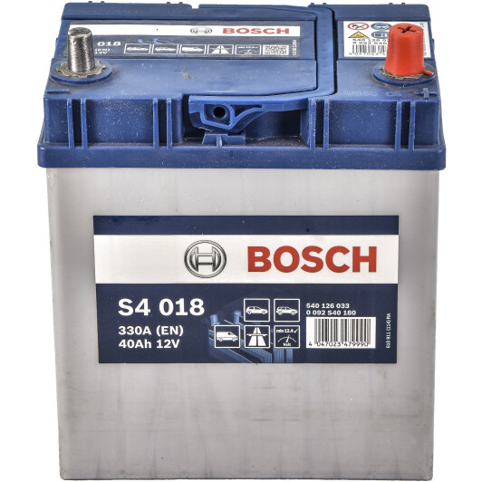 Акумулятор Bosch 6 CT-40-R S4 Silver 0092S40180