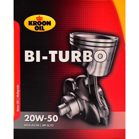 Моторна олива Kroon Oil Bi-Turbo 20W-50 1 л на Renault Symbol