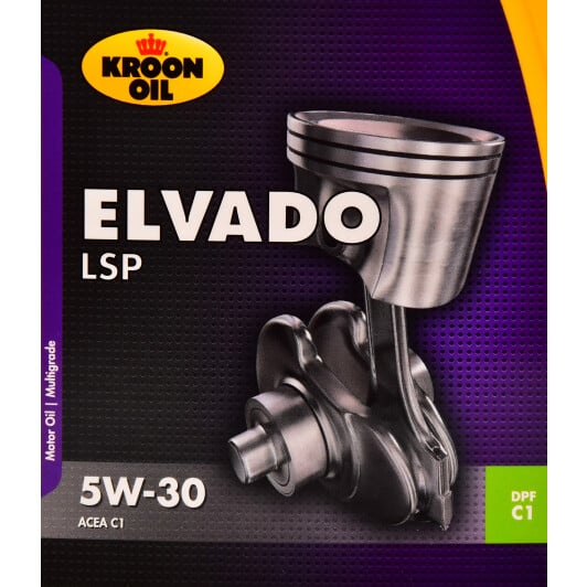 Моторна олива Kroon Oil Elvado LSP 5W-30 1 л на Peugeot 108