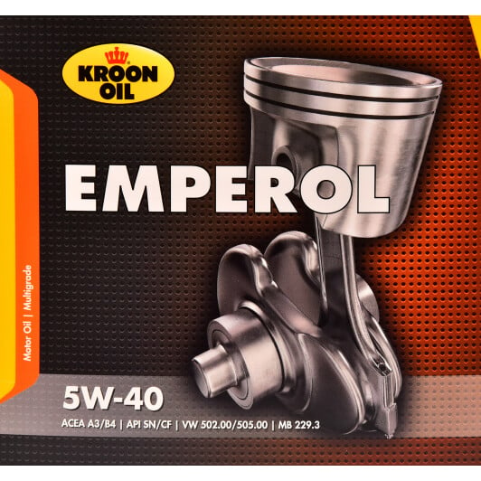 Моторна олива Kroon Oil Emperol 5W-40 5 л на Iveco Daily IV