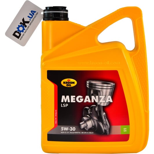 Моторна олива Kroon Oil Meganza LSP 5W-30 5 л на Ford Cougar