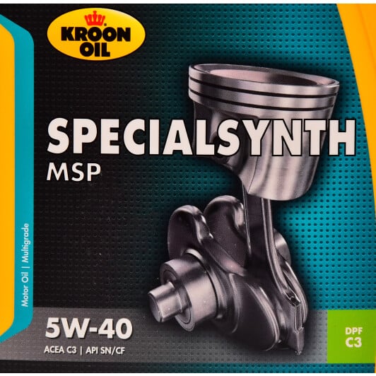 Моторное масло Kroon Oil Specialsynth MSP 5W-40 1 л на Suzuki X-90