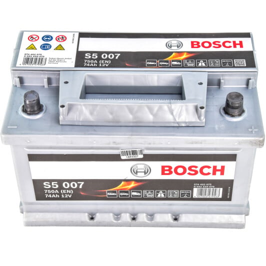 Акумулятор Bosch 6 CT-74-R S5 Silver Plus 0092S50070
