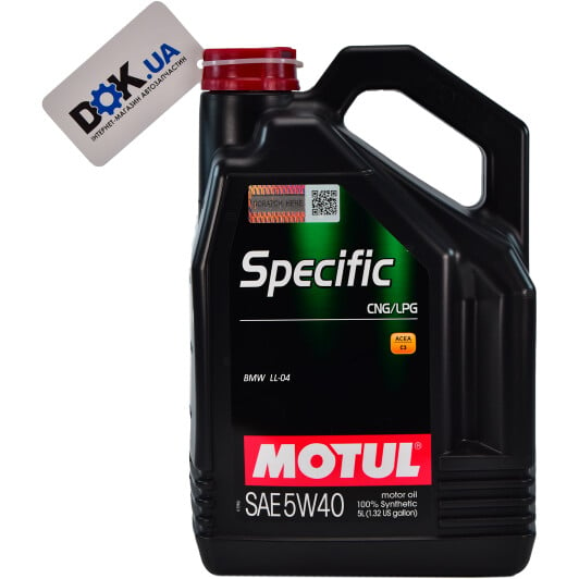 Моторное масло Motul Specific CNG/LPG 5W-40 5 л на Citroen DS4