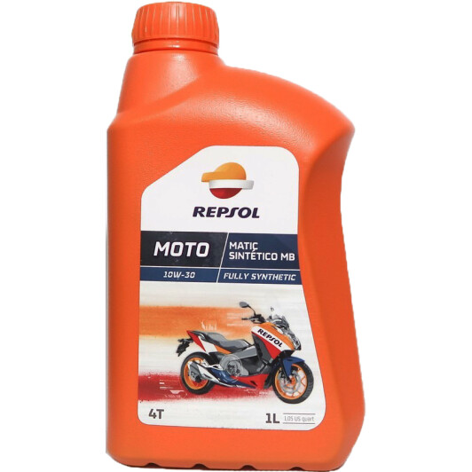 Repsol Moto Matic Sintetico 10W-30 моторна олива 4T