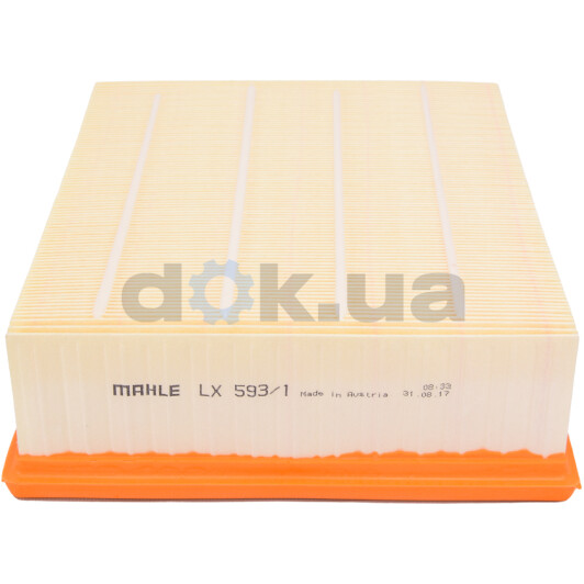 Повітряний фільтр Mahle LX 593/1