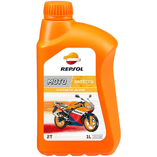 Repsol Moto Sintetico, 1 л (RP150W51) моторное масло 2T 1 л