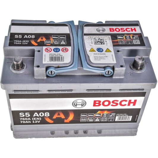 Акумулятор Bosch 6 CT-70-R S5 0092S5A080