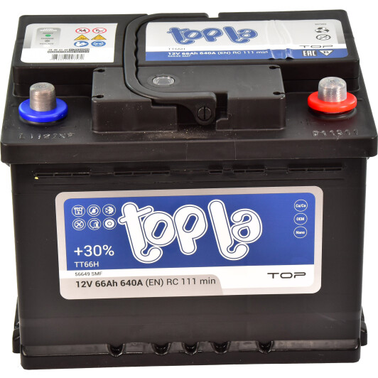 Аккумулятор Topla 6 CT-66-R Top 118666